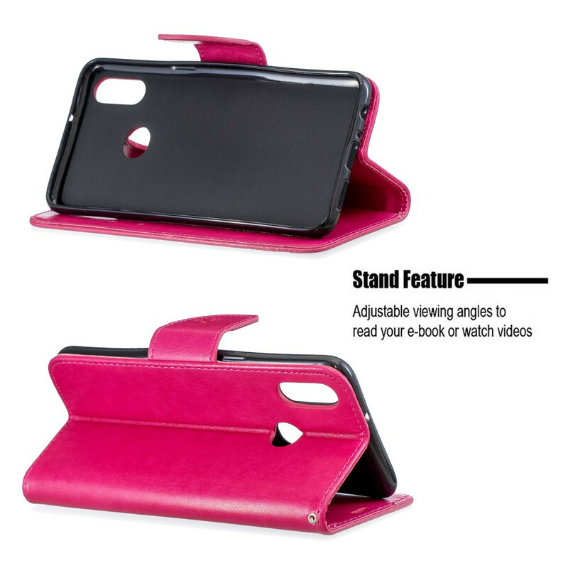 Samsung Galaxy A10s Case The Butterflies in Flight with Strap