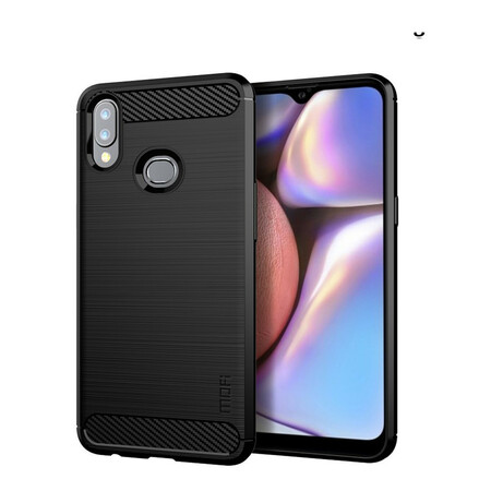 Samsung Galaxy A10s Capa de Fibra de Carbono Escovado MOFI