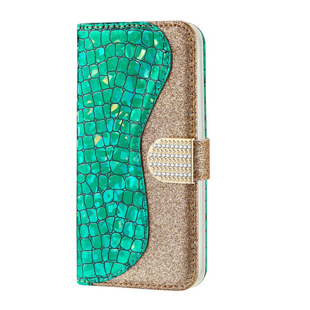 Samsung Galaxy Note 20 Capa de diamantes Croco