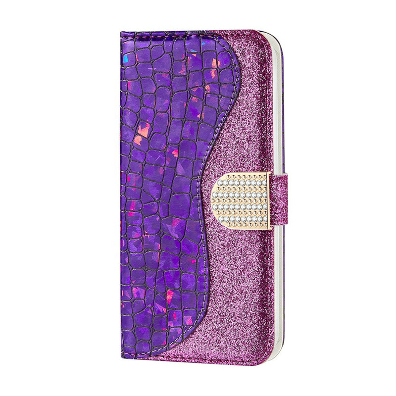 Samsung Galaxy Note 20 Capa de diamantes Croco