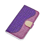 Samsung Galaxy Note 20 Capa de diamantes Croco