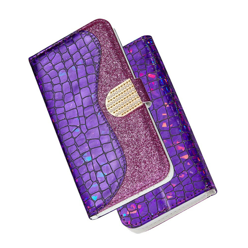 Samsung Galaxy Note 20 Capa de diamantes Croco