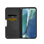 Capa Samsung Galaxy Note 20 Leatherette Ultra Chic