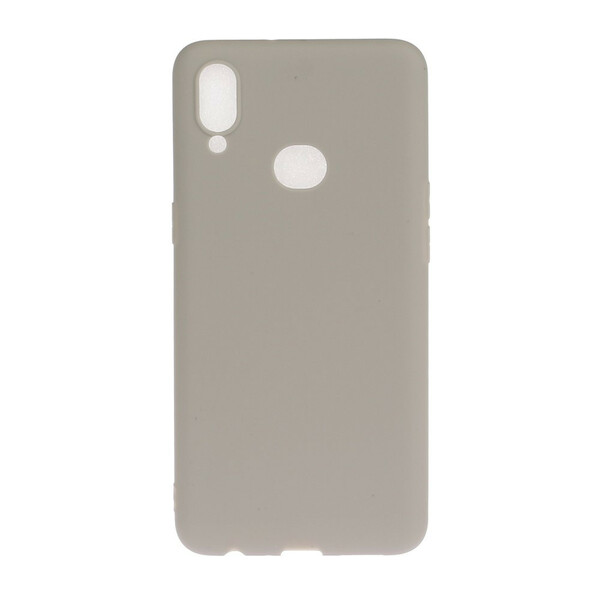 Samsung Galaxy A10s Capa de Silicone Cor Sólida Flexível