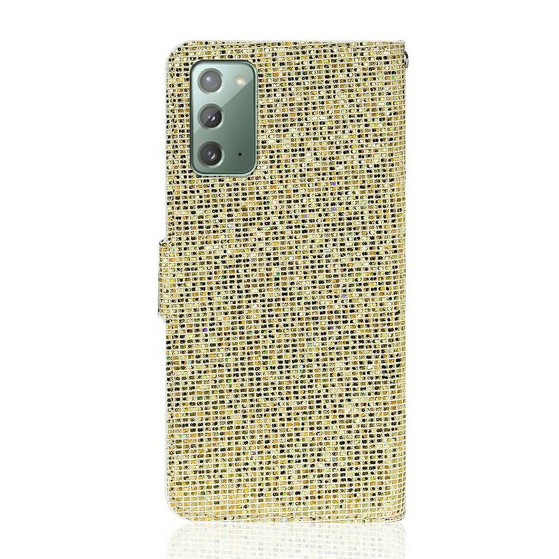 Samsung Galaxy Note 20 Design da capa S Glitter