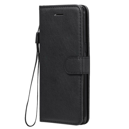 Samsung Galaxy A10s Capa de cinta de couro