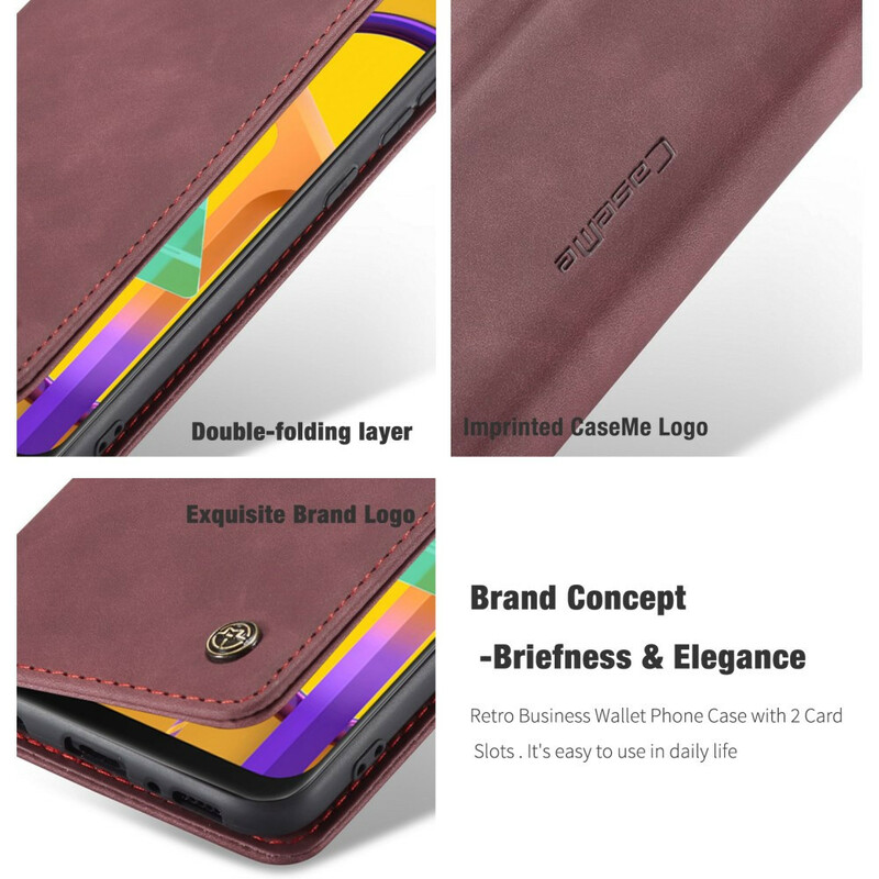 Capa Flip Cover Samsung Galaxy M21 CASEME Leatherette