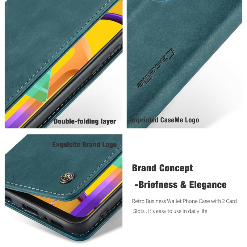 Capa Flip Cover Samsung Galaxy M21 Leatherette