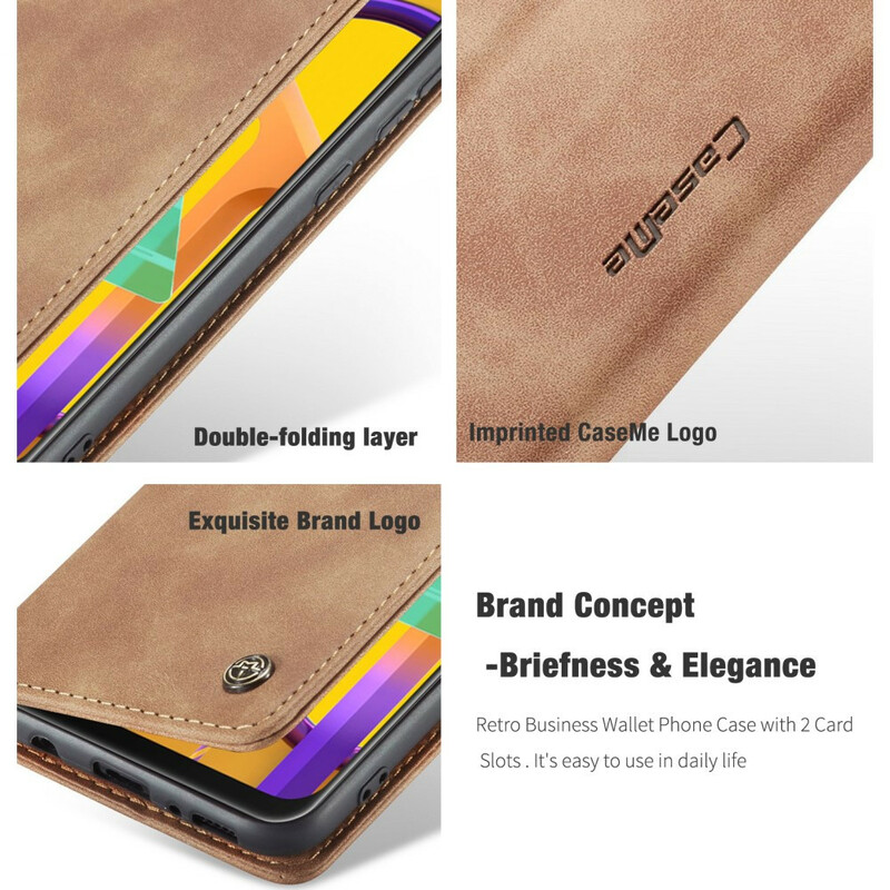 Capa Flip Cover Samsung Galaxy M21 CASEME Leatherette