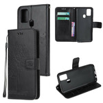 Samsung Galaxy M21 M21 Capa para árvores e corujas