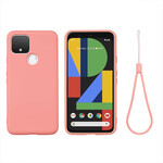 Google Pixel 5 Case Design de Silicone Líquido