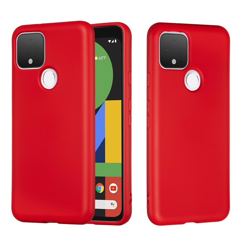 Google Pixel 4A 5G Case Design de Silicone Líquido com CordÃ£o