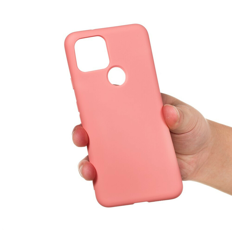 Google Pixel 4A 5G Case Design de Silicone Líquido com CordÃ£o