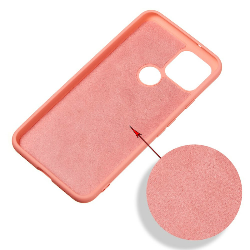 Google Pixel 4A 5G Case Design de Silicone Líquido com CordÃ£o