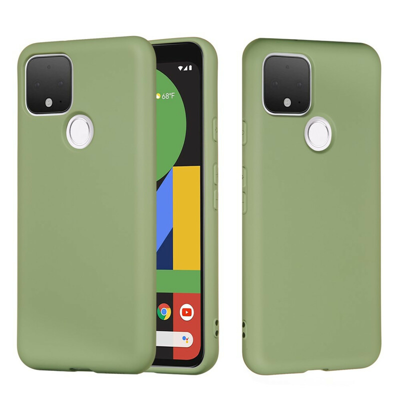 Google Pixel 4A 5G Case Design de Silicone Líquido com CordÃ£o