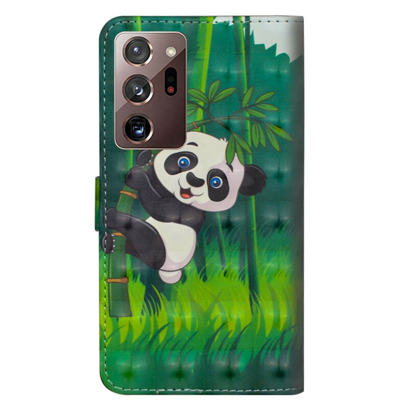 Samsung Galaxy Note 20 Ultra Panda e Capa de Bambu