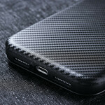 Tampa Flip Cover Samsung Galaxy S20 FE Fibra de Carbono