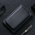 Tampa Flip Cover Samsung Galaxy S20 FE Fibra de Carbono