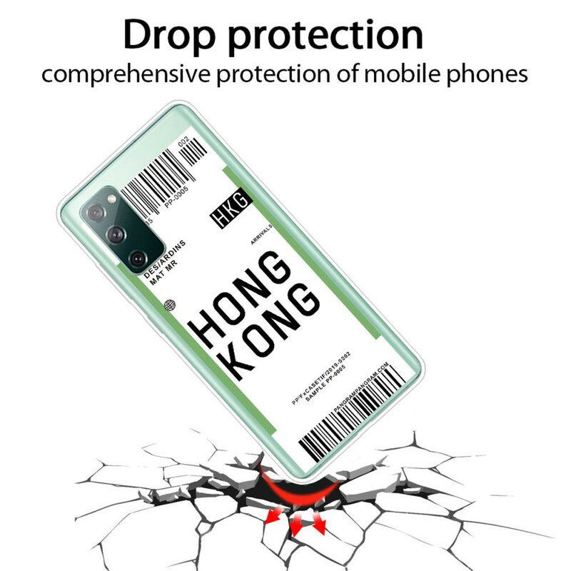 Passe de embarque iPhone 12 Pro Max para Hong Kong