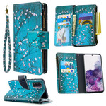 Capa Samsung Galaxy S20 com Zipper Pocket Tree Capa Samsung Galaxy S20 com Zipper Pocket Tree