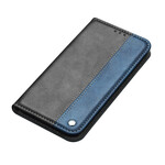 Capa Viragem Samsung Galaxy S20 Ultra Efeito Couro de Dois-Tons