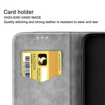 Capa Viragem Samsung Galaxy S20 Ultra Efeito Couro de Dois-Tons