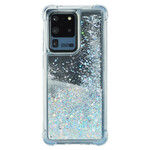 Samsung Galaxy S20 Plus Capa Reforçada com Glitter