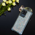 Samsung Galaxy S20 Plus Capa Reforçada com Glitter
