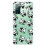 Samsung Galaxy S20 FE Case Little Pandas