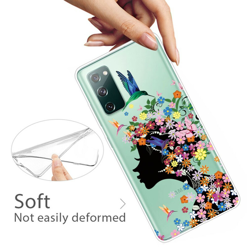 Samsung Galaxy S20 Case FE Pretty Flowered Head
