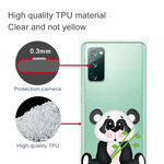 Samsung Galaxy S20 FE Capa transparente Panda triste