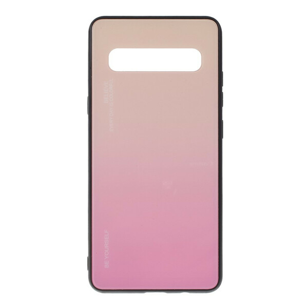 Samsung Galaxy S10 5G Capa de vidro temperado Be Yourself