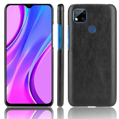 Xiaomi Redmi 9C Efeito Lychee da capa de couro