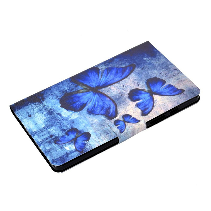 Samsung Galaxy Tab A 8.0 (2019) Case Blue Butterflies