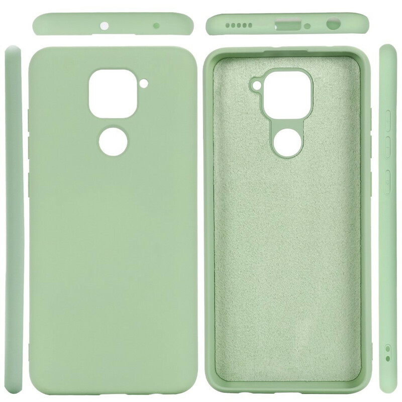 Xiaomi Redmi Note 9 Case Design Silicone Líquido