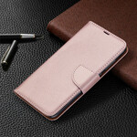 Xiaomi Redmi Note 9 Case Lychee Oblique Flap