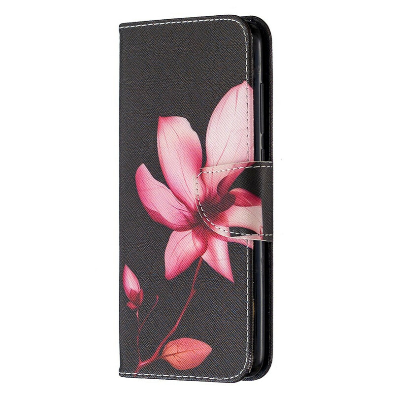 Xiaomi Redmi Note 9 Case Pink Flower