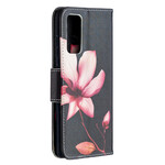 Capa Samsung Galaxy S20 FE Flor Rosa
