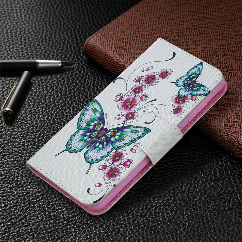 Samsung Galaxy S20 FE Manteiga de capa de borboletas