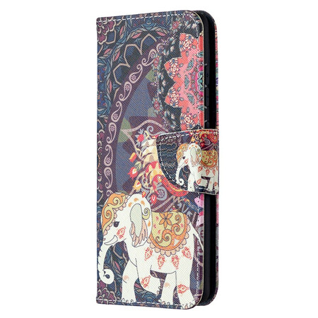 Samsung Galaxy S20 FE Capa Mandala Elefantes Étnicos