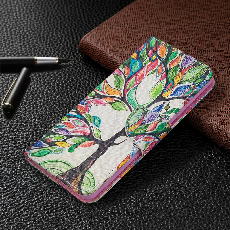 Samsung Galaxy S20 FE Capa de árvore colorida