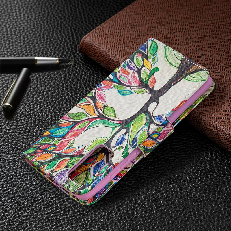 Samsung Galaxy S20 FE Capa de árvore colorida