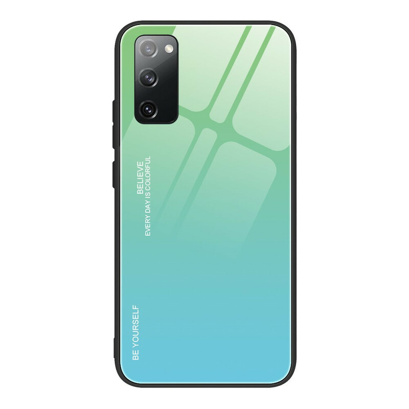 Samsung Galaxy S20 FE Capa de vidro temperado Be Yourself