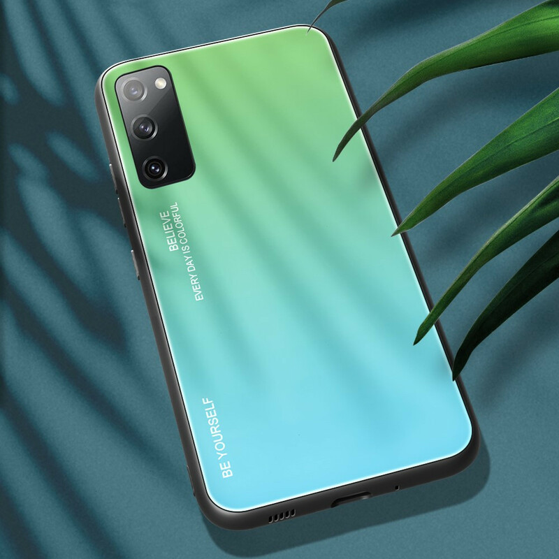 Samsung Galaxy S20 FE Capa de vidro temperado Be Yourself