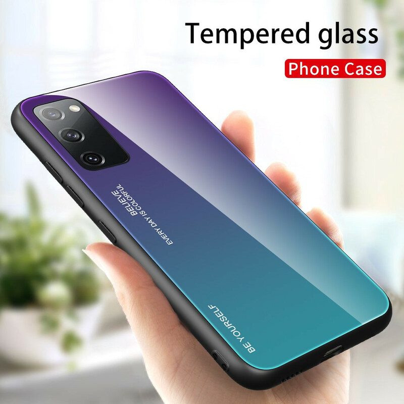 Samsung Galaxy S20 FE Capa de vidro temperado Be Yourself