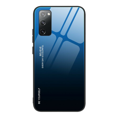 Samsung Galaxy S20 FE Capa de vidro temperado Be Yourself
