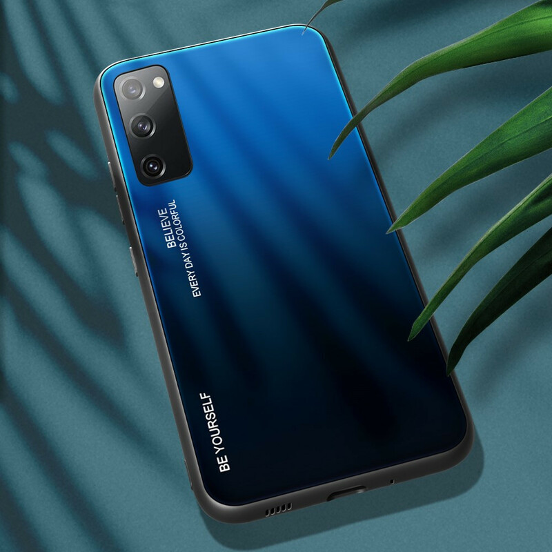 Samsung Galaxy S20 FE Capa de vidro temperado Be Yourself