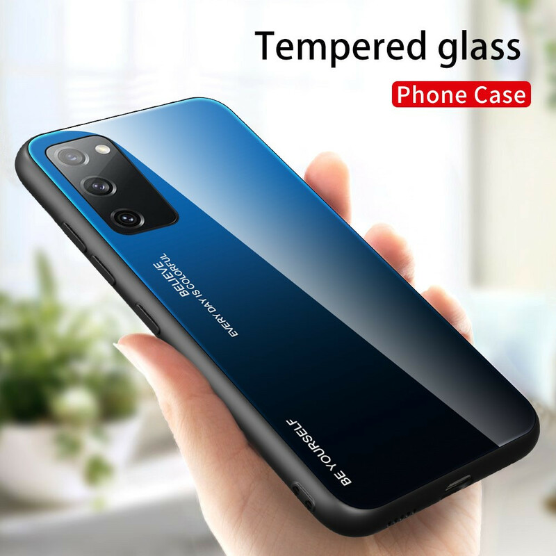 Samsung Galaxy S20 FE Capa de vidro temperado Be Yourself