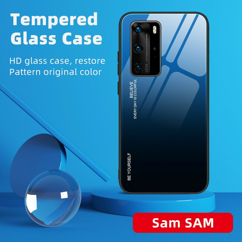 Samsung Galaxy S20 FE Capa de vidro temperado Be Yourself