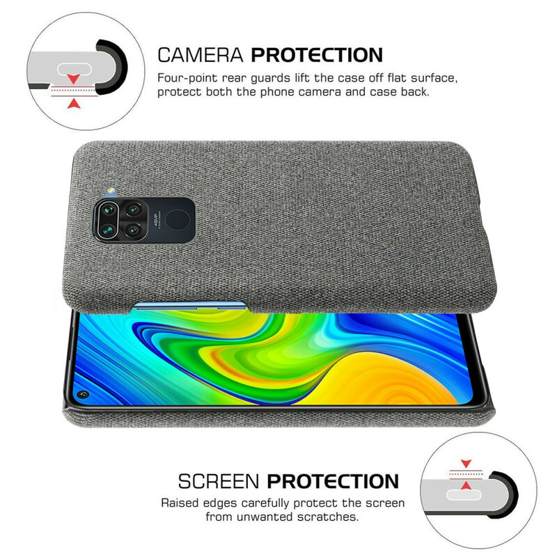 Xiaomi Redmi Note 9 Case Fabric Texture